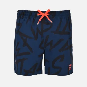 Maillot de bain Kirra Junior - Bleu Marine Brush