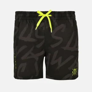 Maillot de bain Kirra Junior - Gris Foncé Brush