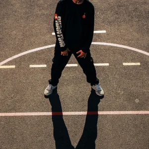 T-shirt manche longue Kobe - Noir