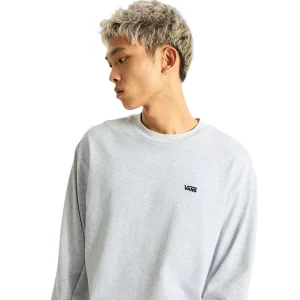 Vans Left chest II loose LS-Light Grey Heather