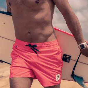 Maillot de bain Malibu - Rose Fluo Carbone