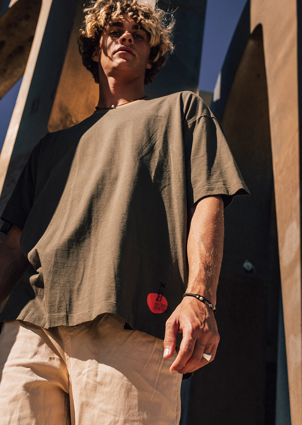 T-shirt Mistery - Kaki – Image 3