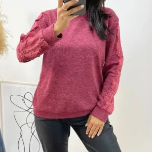 Pull Manches dentelle