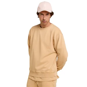 Pullin Crew Neck Plainapricot