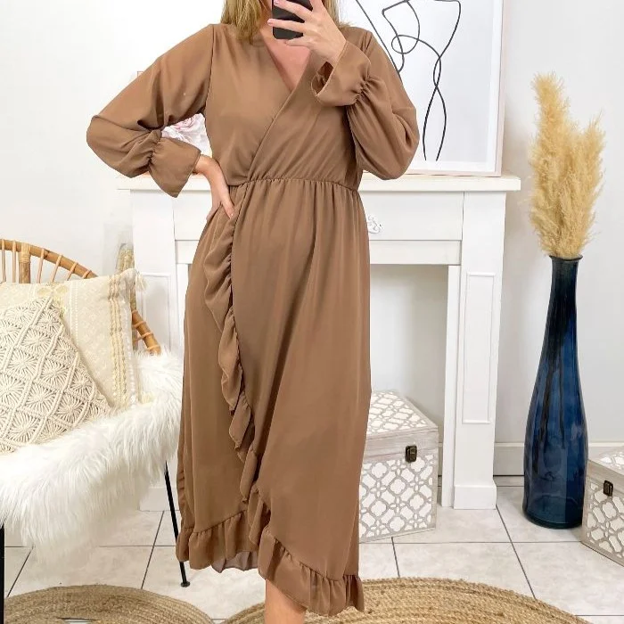 Robe longue voile – Image 2