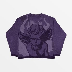 Knitted Sweater Baby Angel