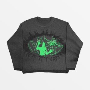 Knitted Sweater Box Eyes