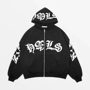 Zip Up Hoodie Typographik