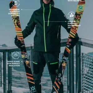 Veste de ski Venom - Vert Sapin