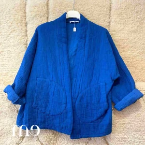 Veste matelassée en gaze de coton