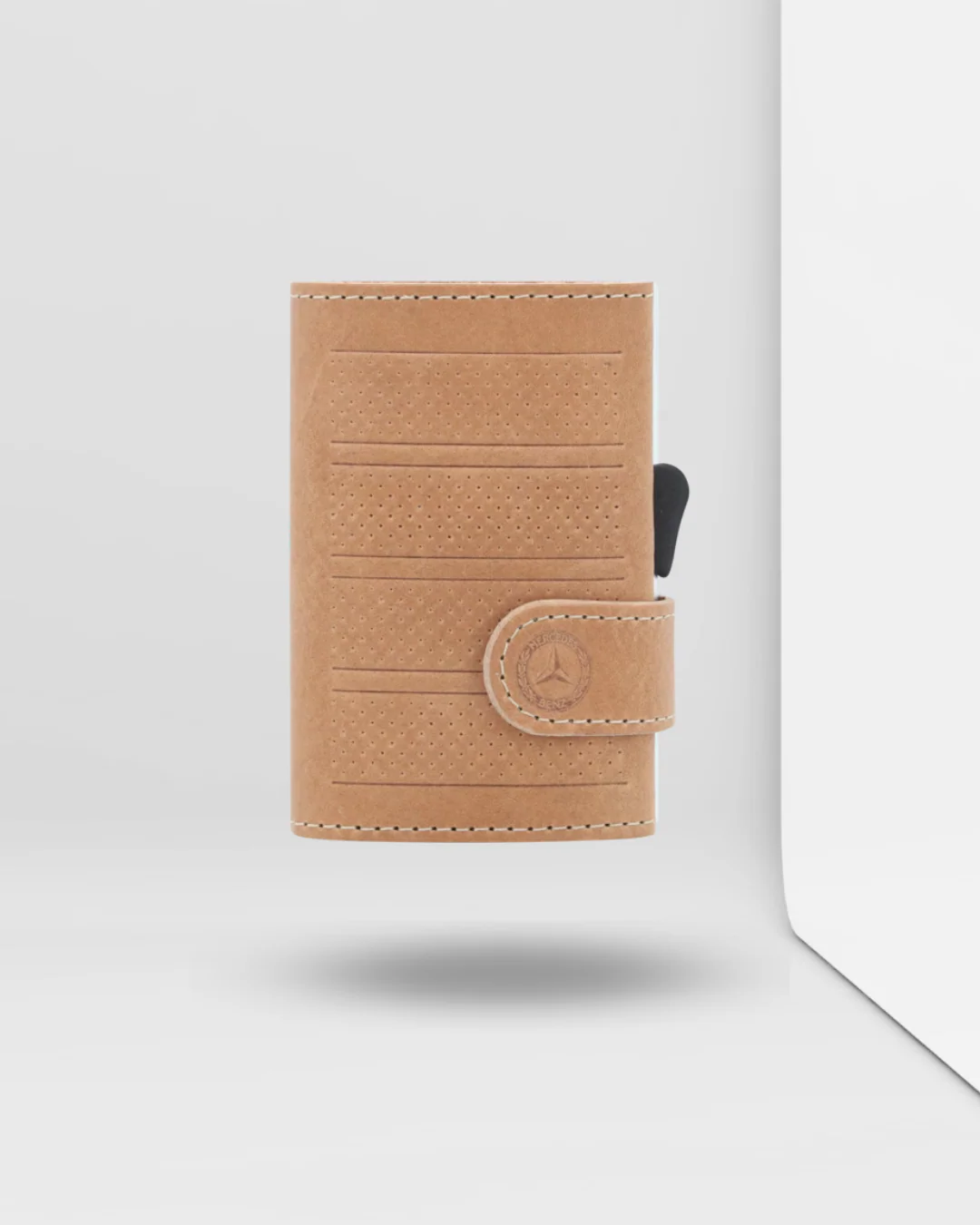 Mini porte-monnaie Cuir Cognac