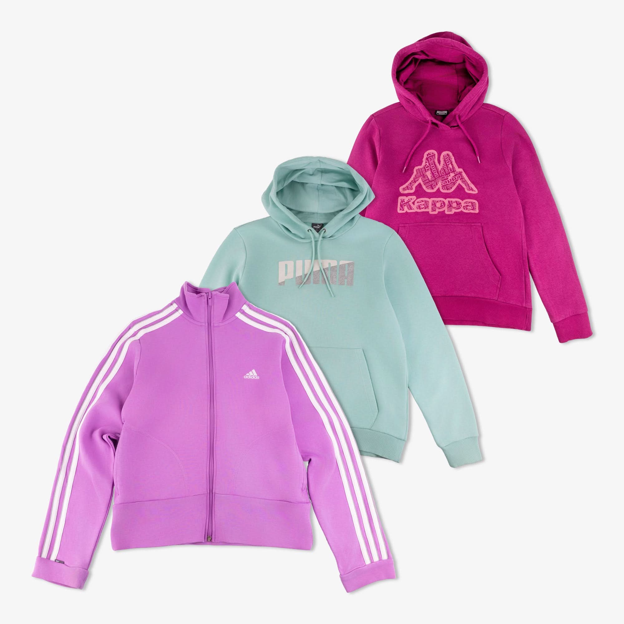 Box de 20 sweat-shirts de marque pour femme