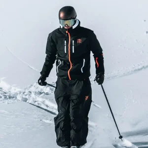 Veste de ski X-Blow - Noir et Blanc