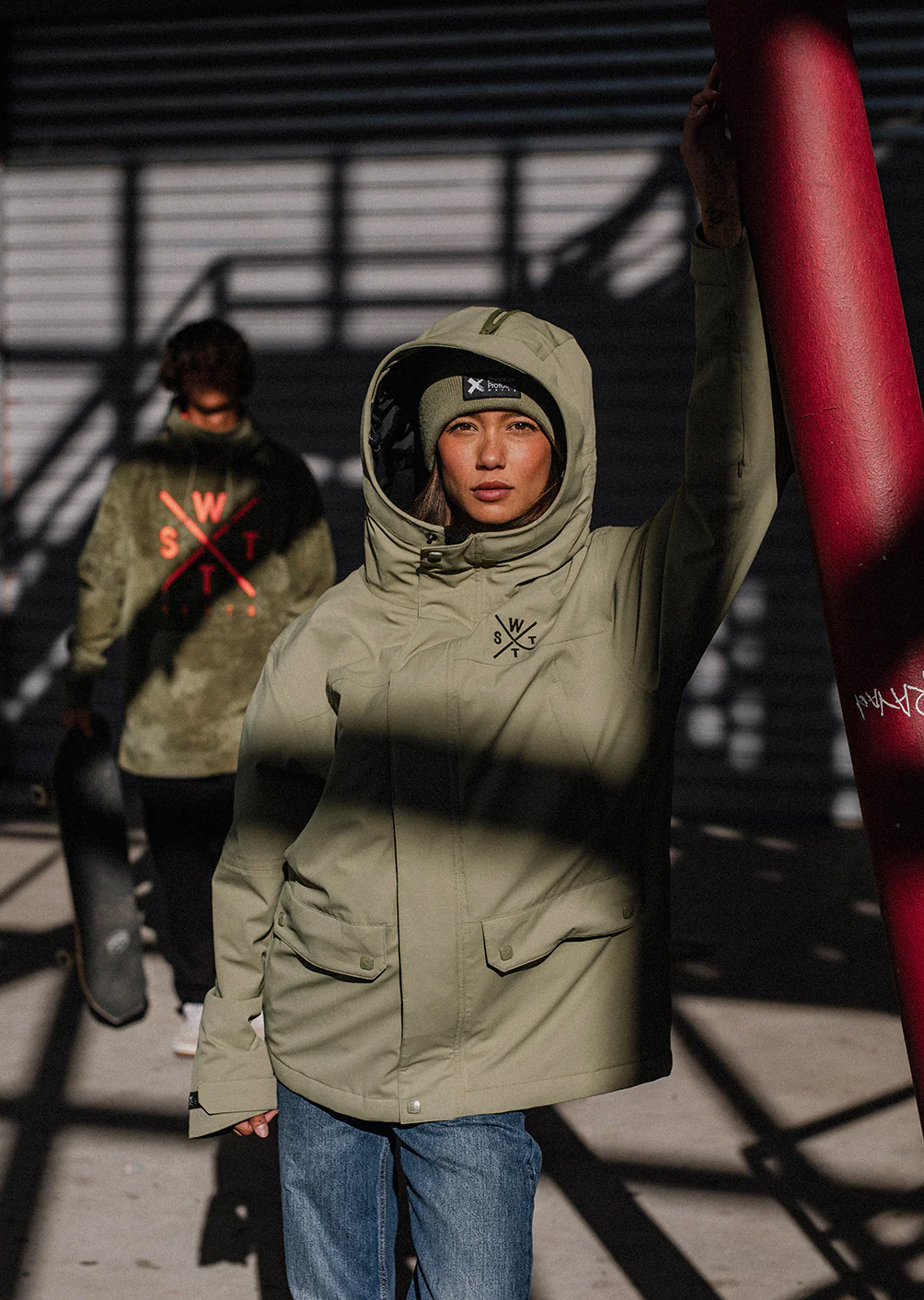 Veste de ski X-Clever - Olive – Image 8