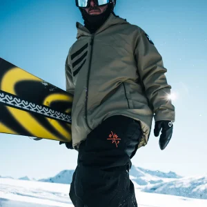 Veste de ski X-Craw - Olive