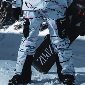Pantalon de ski X-Elipse -  Camouflage Bleu Clair