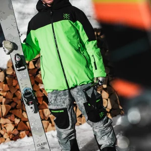 Veste de ski X-Gamma - Vert Fluo