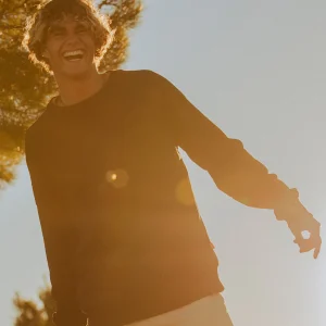 Sweat à col rond X-Switch - Noir