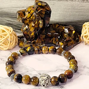 Duo cadeaux Saint-Valentin : Statue & bracelet en pierre