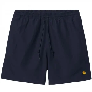 Carhartt Wip Chase Swim Trunks Dark Navy