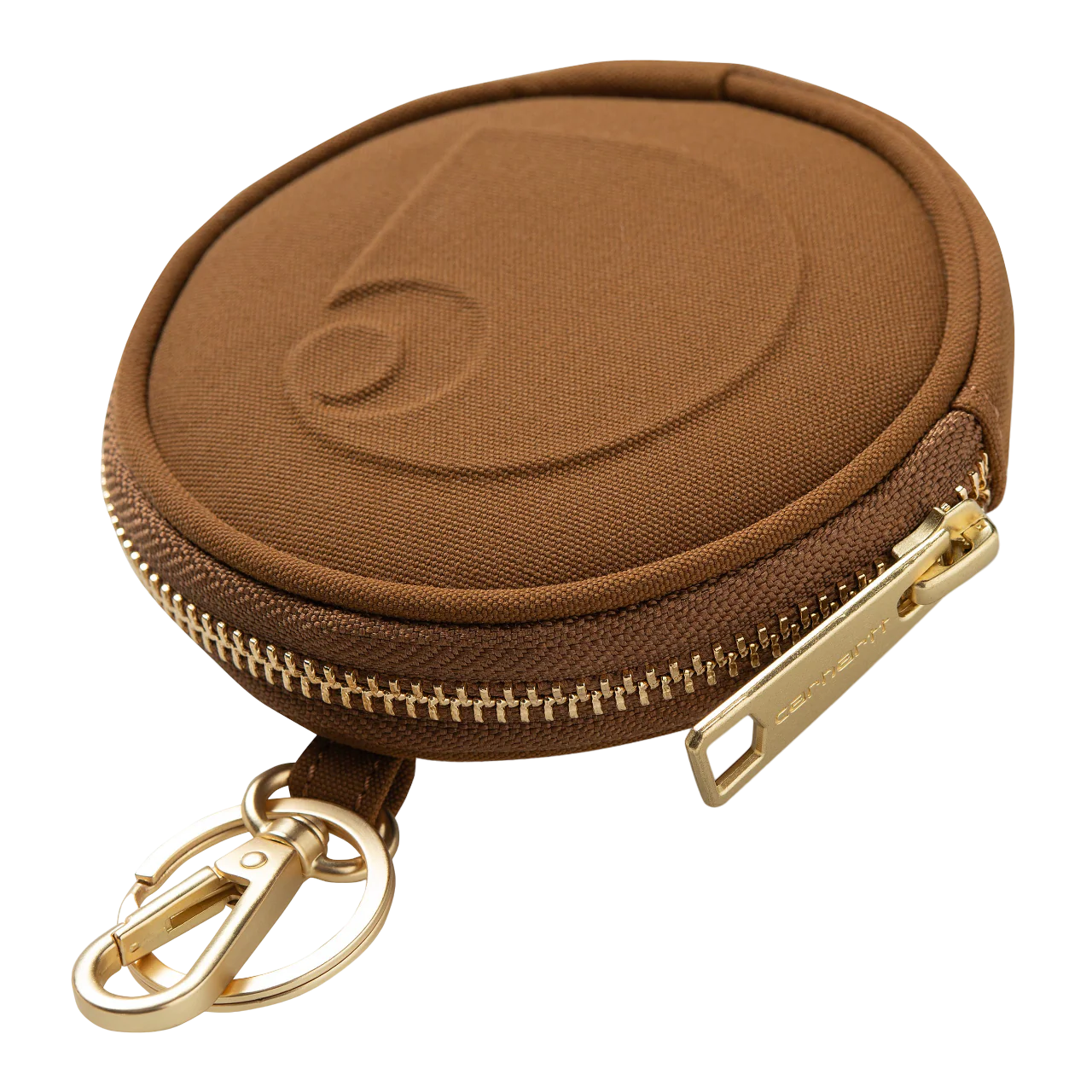 Carhartt Wip Clarton zip wallet - Hamilton Brown – Image 3