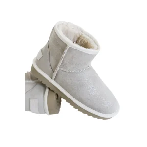 Colors Of California Ugg boot in glitter suede - Sand