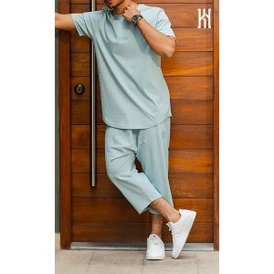 Ensemble combo KyYn bleu clair