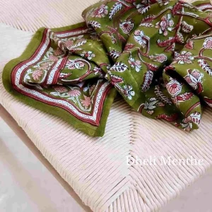 Foulard Dheli Menthe
