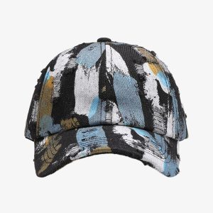 Casquette Abstract Distress