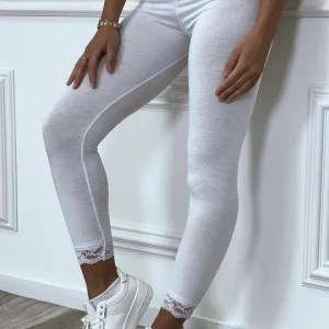 Legging à dentelle