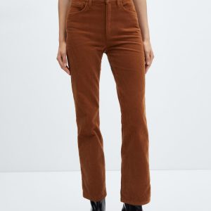 pantalon femme velours