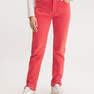 pantalon femme velours