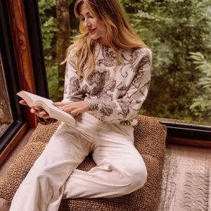 pantalon femme velours