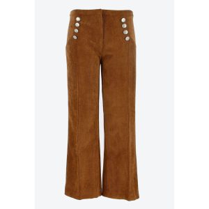 pantalon femme velours