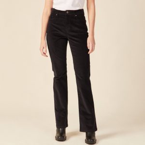 pantalon femme velours