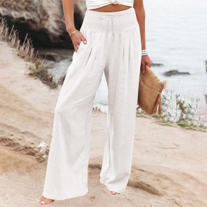 pantalon fluide femme