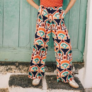 pantalon fluide femme