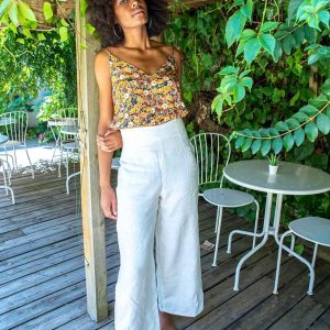 pantalon fluide femme