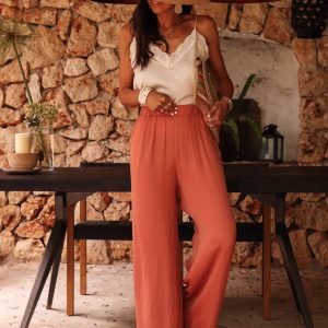 pantalon fluide femme