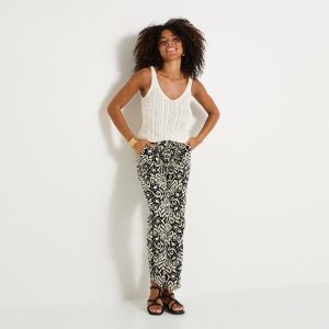 pantalon fluide femme