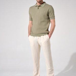 pantalon homme en lin