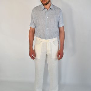 pantalon homme en lin