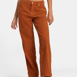 pantalon velours femme