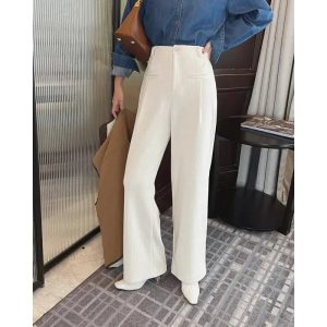 pantalon velours femme