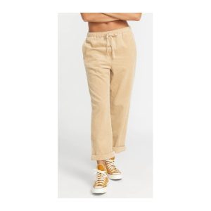pantalon velours femme