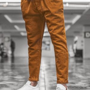 pantalon velours homme