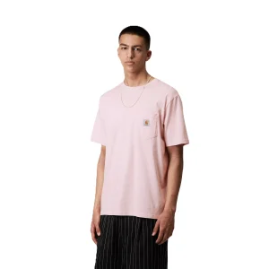 Carhartt Wip S/s Pocket T-shirt Air pink