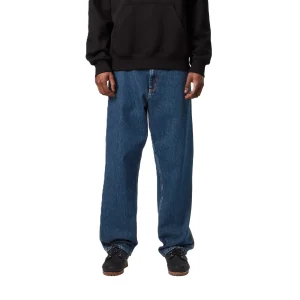 Carhartt Wip Single Knee Pant Blue Stone Washed