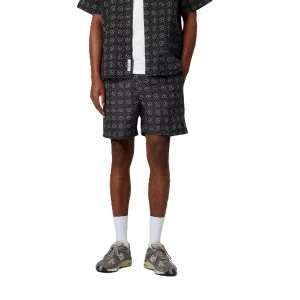 Carhartt Wip Slater Swim Trunks Furoshiki print black