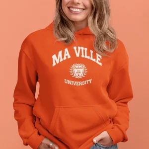 Sweat à Capuche Femme personnalisé